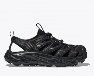 Men's HOKA Hopara Sandals Black | 820-NWBIQK