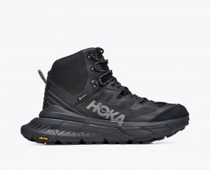 Men's HOKA TenNine Hike GTX Hiking Boots Black | 167-JICXDU