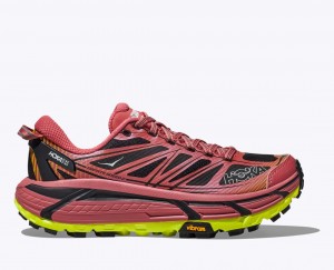 Women's HOKA Mafate Speed 2 Sneakers Red Brown / Black | 468-KHDREZ