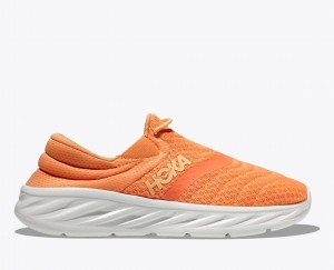 Women's HOKA Ora Recovery 2 Slip On Shoes Orange | 561-UNHWYV