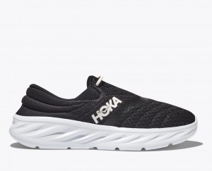 Women's HOKA Ora Recovery 2 Slip On Shoes Black | 096-LNDXWZ