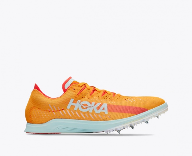 Men\'s HOKA Cielo X LD Track Spikes Orange | 185-PDMFYI