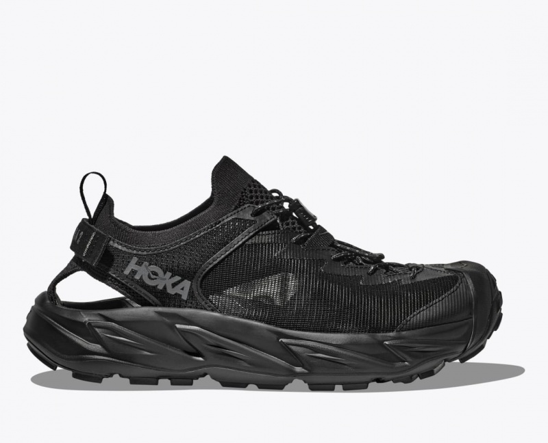 Men\'s HOKA Hopara 2 Sandals Black | 149-YLIPZQ