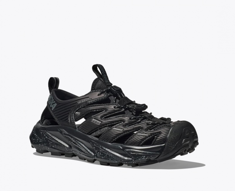 Men's HOKA Hopara Sandals Black | 820-NWBIQK