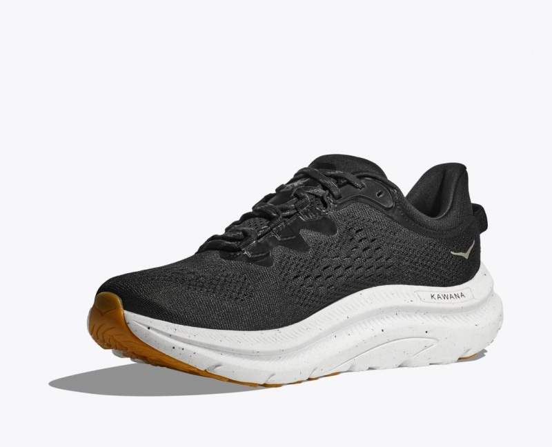 Men's HOKA Kawana 2 Running Shoes Black / White | 189-EPKOAV