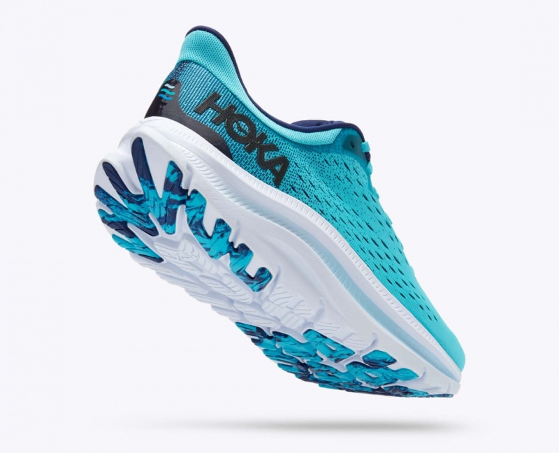 Men's HOKA Kawana Sneakers Turquoise | 798-XMZTKO