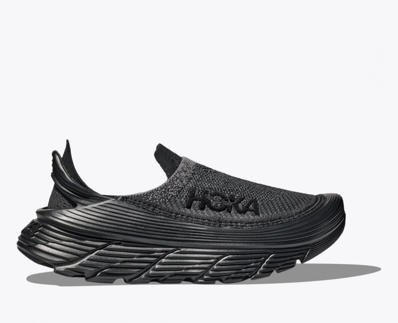 Men\'s HOKA Restore TC Walking Shoes Black | 462-WGKSTA