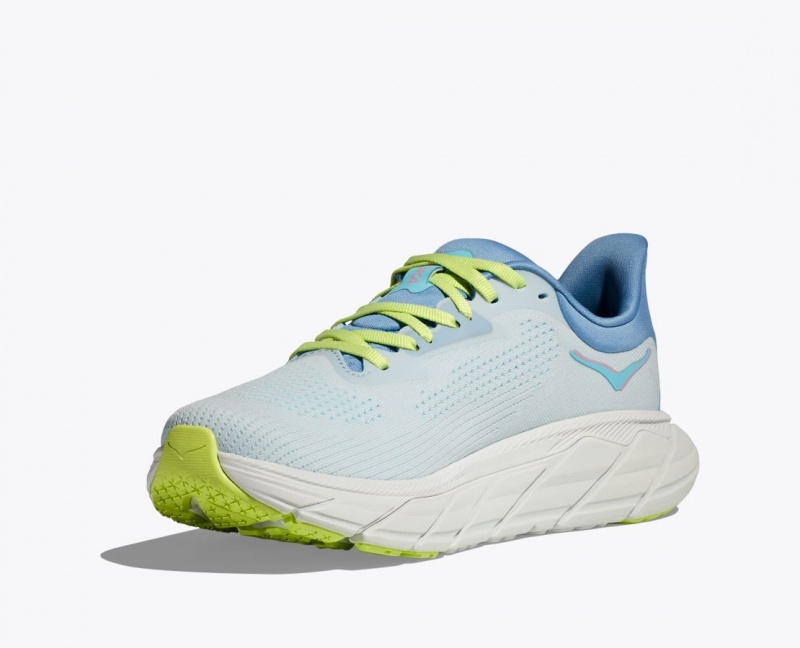 Women's HOKA Arahi 7 Running Shoes Light Blue | 620-PCNZQI