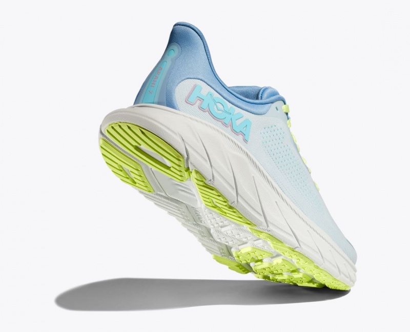 Women's HOKA Arahi 7 Running Shoes Light Blue | 620-PCNZQI