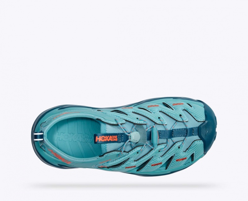 Women's HOKA Hopara Sandals Blue | 945-JVBFDL