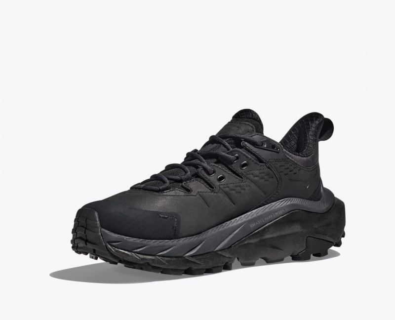 Women's HOKA Kaha 2 Low GTX Hiking Shoes Black | 942-YBQZRP