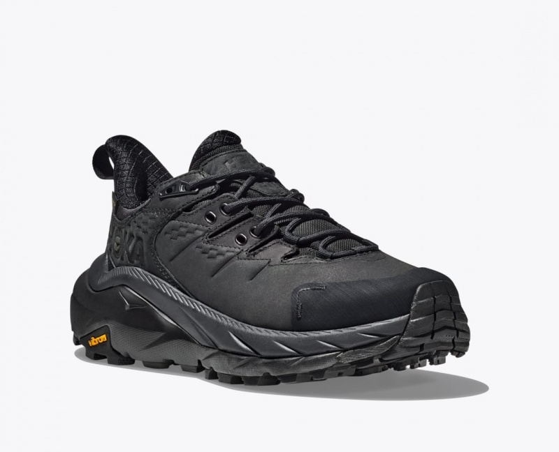 Women's HOKA Kaha 2 Low GTX Hiking Shoes Black | 942-YBQZRP