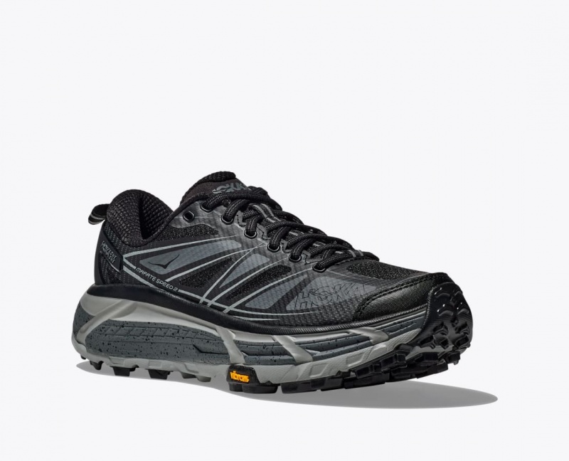 Women's HOKA Mafate Speed 2 Sneakers Black | 746-JBFMCV