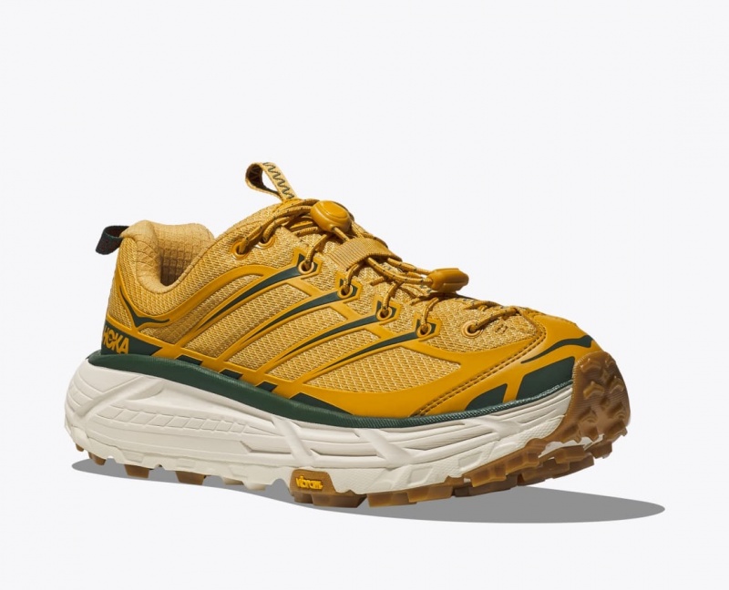 Women's HOKA Mafate Three2 Trail Running Shoes Brown | 026-RFJVXW