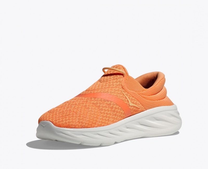 Women's HOKA Ora Recovery 2 Slip On Shoes Orange | 561-UNHWYV