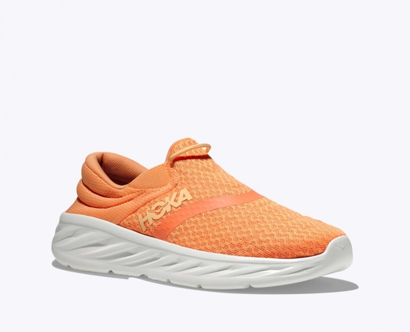 Women's HOKA Ora Recovery 2 Slip On Shoes Orange | 561-UNHWYV