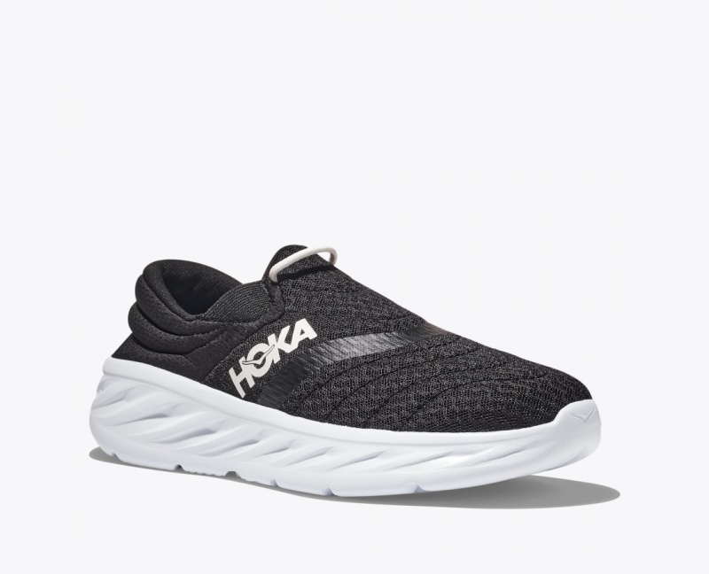 Women's HOKA Ora Recovery 2 Slip On Shoes Black | 096-LNDXWZ