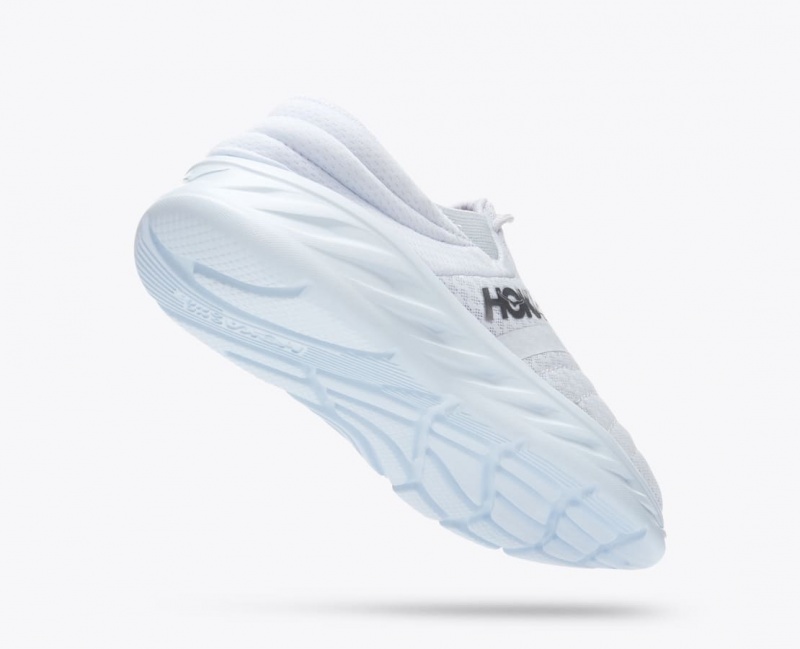 Women's HOKA Ora Recovery 2 Slip On Shoes White | 584-FUVQWL