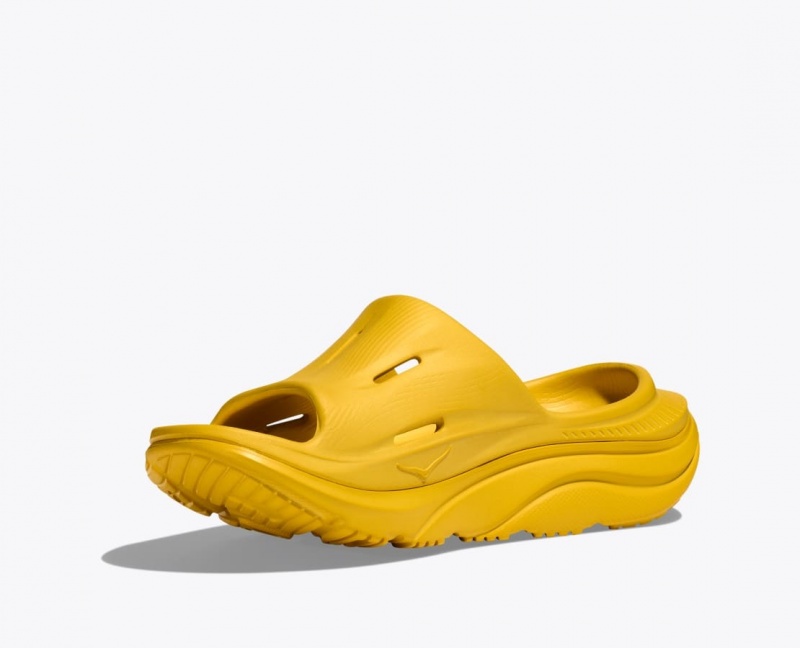 Women's HOKA Ora Recovery 3 Slide Light Orange | 362-XQFPVE