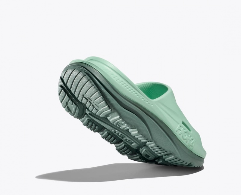 Women's HOKA Ora Recovery 3 Slide Mint | 273-MVCAUZ