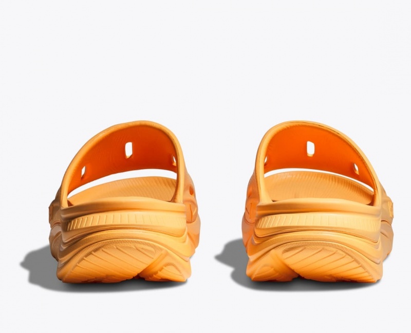 Women's HOKA Ora Recovery 3 Slide Orange | 415-VERPWH