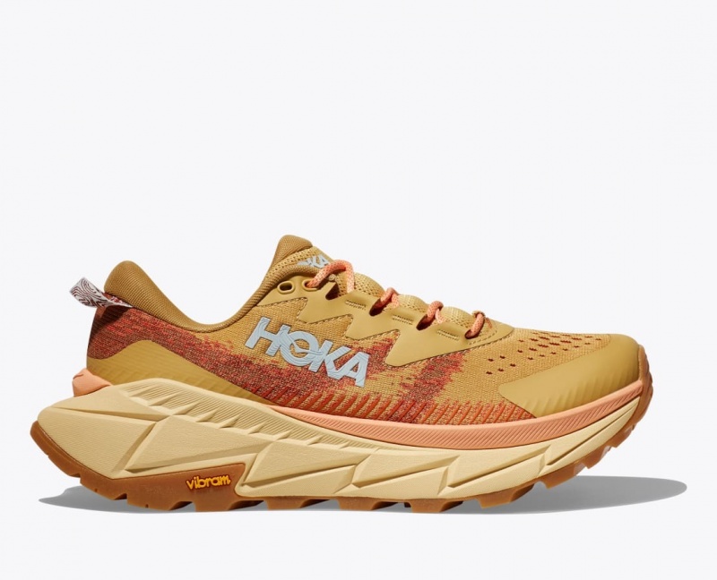 Women\'s HOKA Skyline-Float X Hiking Shoes Brown | 926-WXVBSR